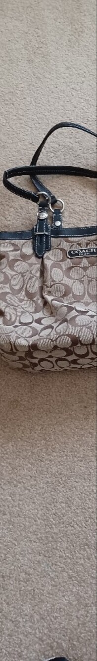 COACH GALLERY SIGNATURE EAST WEST TOTE